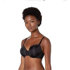 Wacoal Lace Impression Contour Bra 853357 Black 32D NWT